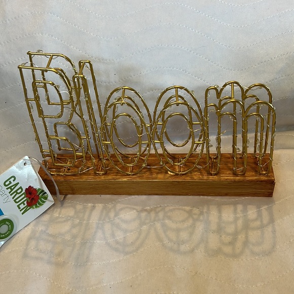 Garden 🪴 Party LED Wire Frame Light With BLOOM NWT - Picture 3 of 12